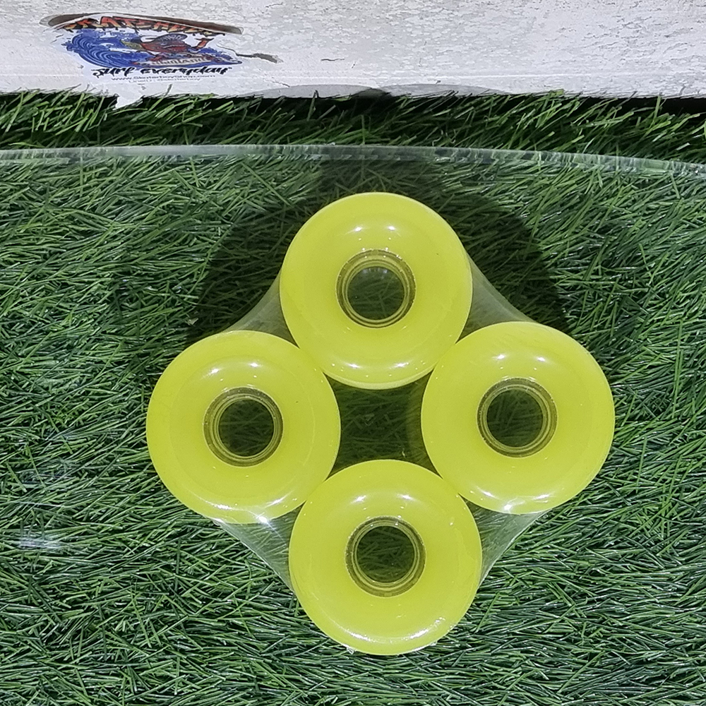 [0316] ล้อสเก็ตบอร์ด ล้อสเนป 65x40mm 85A ขอบมน เปิดหน้า งาน RareAnt