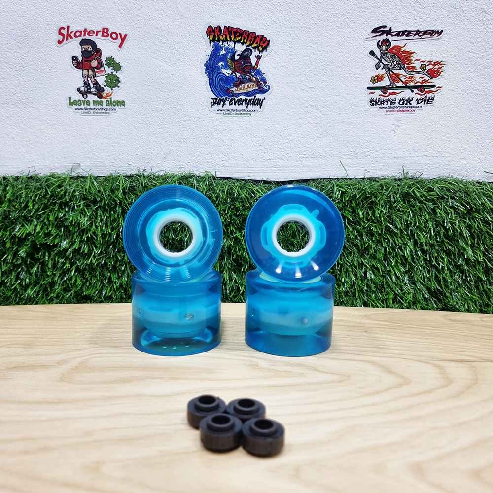 [0316][ลด50%] ล้อสเก็ตบอร์ด ล้อไฟ RGB มีสีล้อ 60*45mm 78A