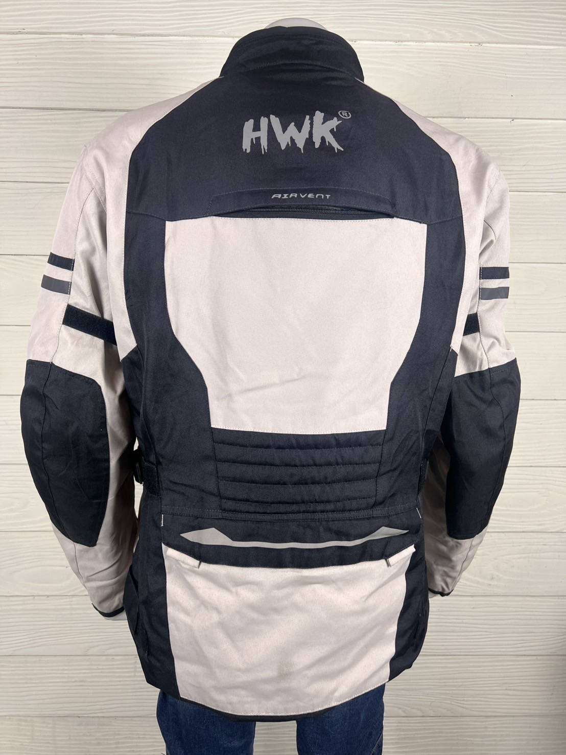 เสื้อขี่มอเตอร์ไซด์( มือสอง) CTA 595 : อก 52" ยาว 28" รอบเอว 48“ (XL) HWK