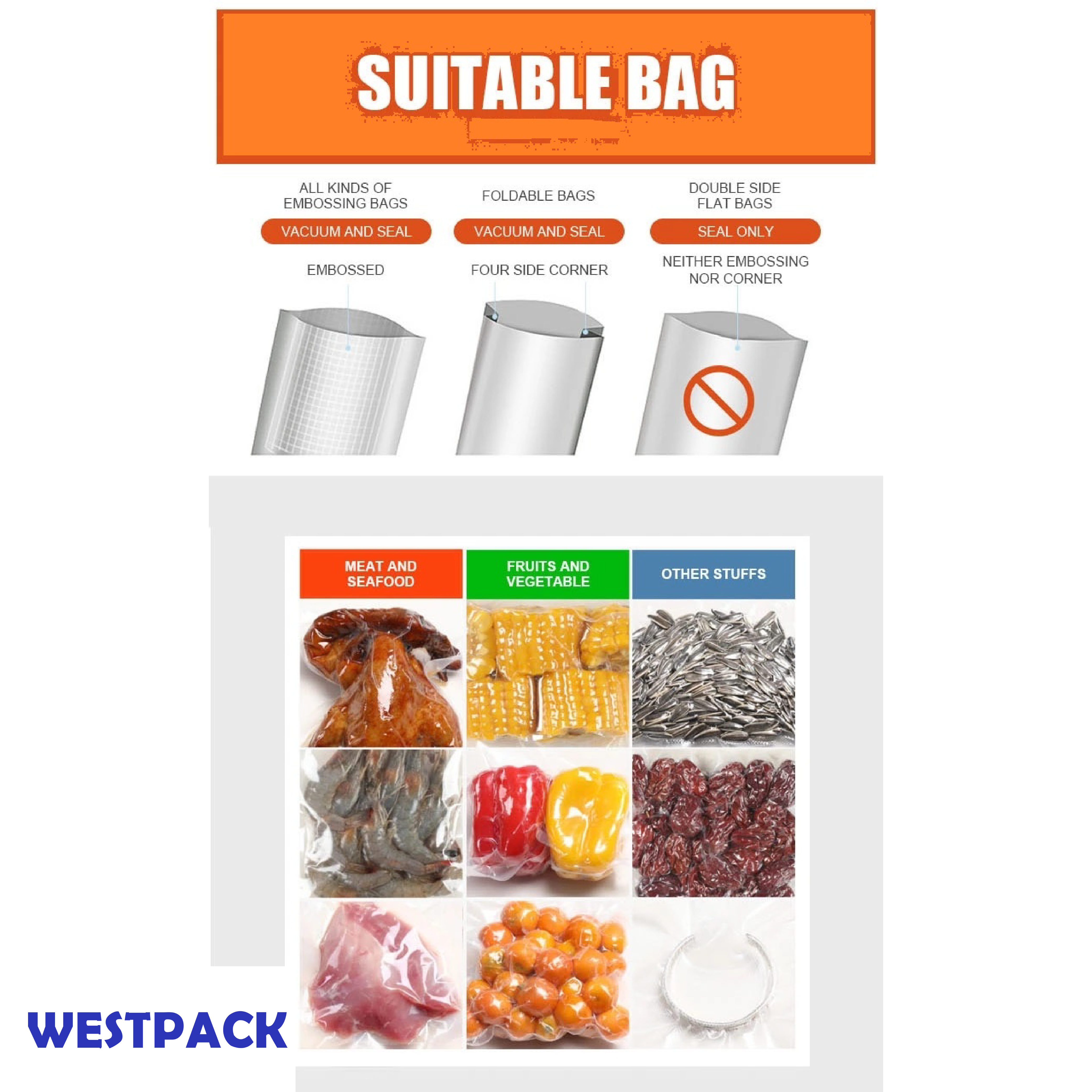 เครื่องซีลสูญญากาศ WESTPACK รุ่น Model 20