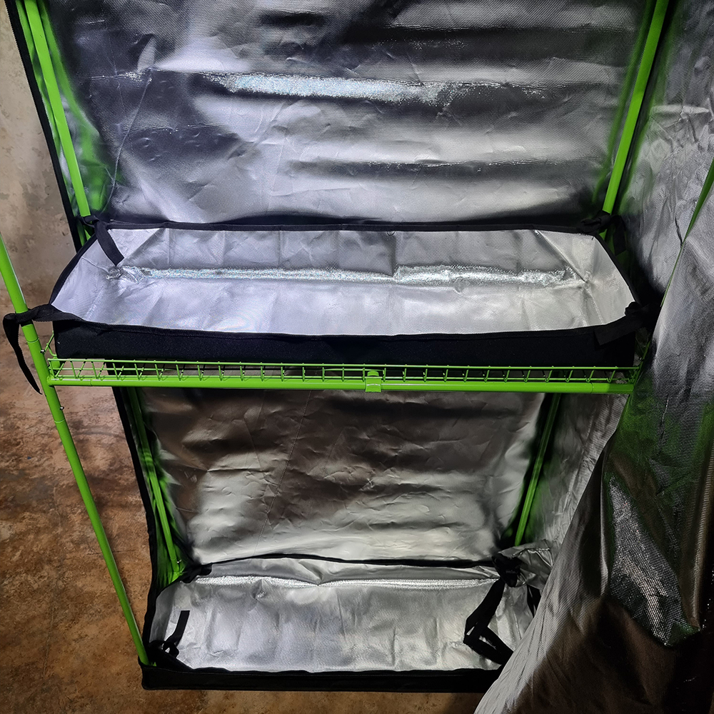 [1001] เต็นท์ปลูกต้นไม้ พร้อม ตู้ชำ เพาะเมล็ด Plant grow tent ขนาด120x90x180cm ต้นแม่