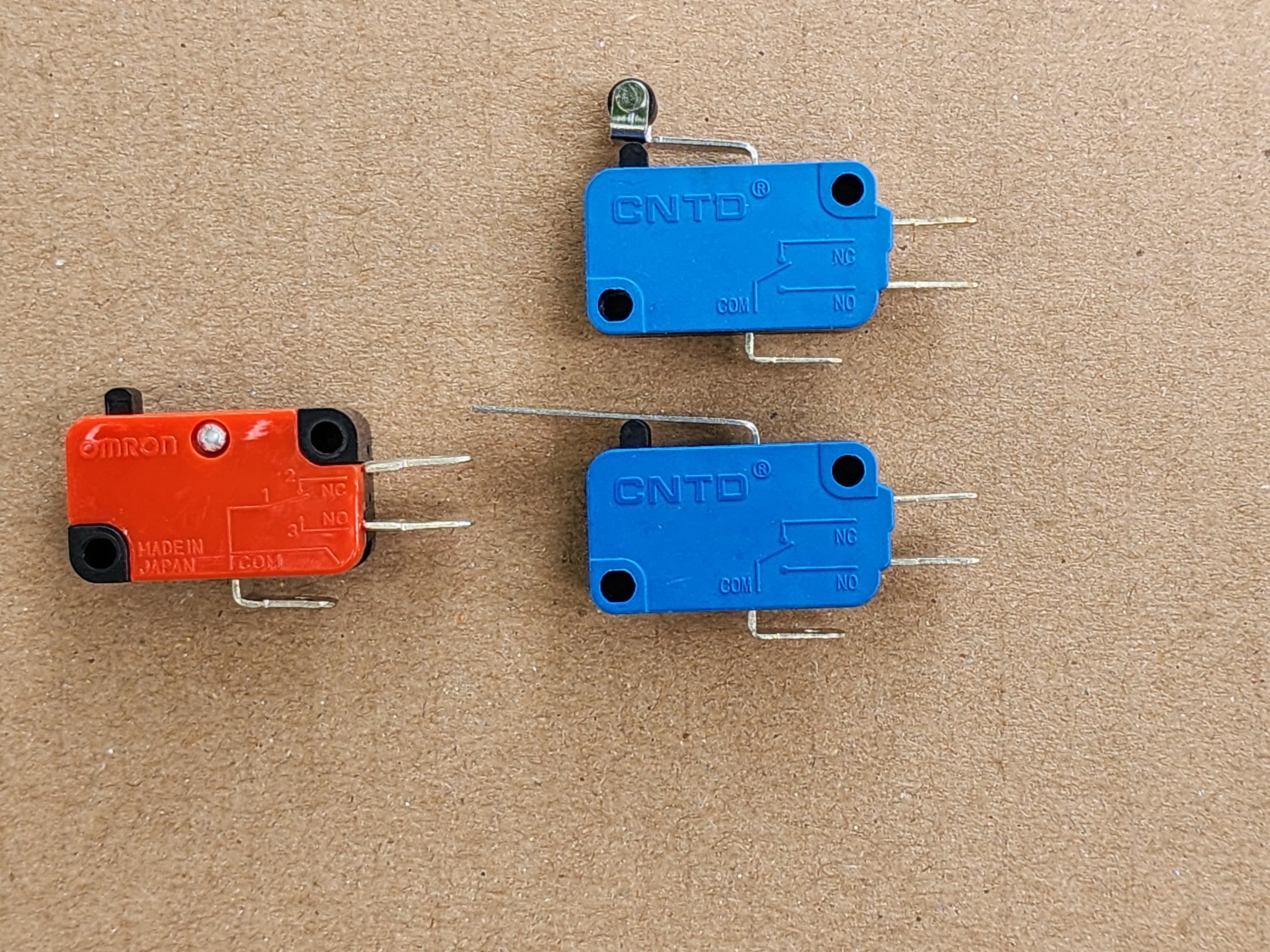 ลิมิตสวิตช์ แบบต่างๆ