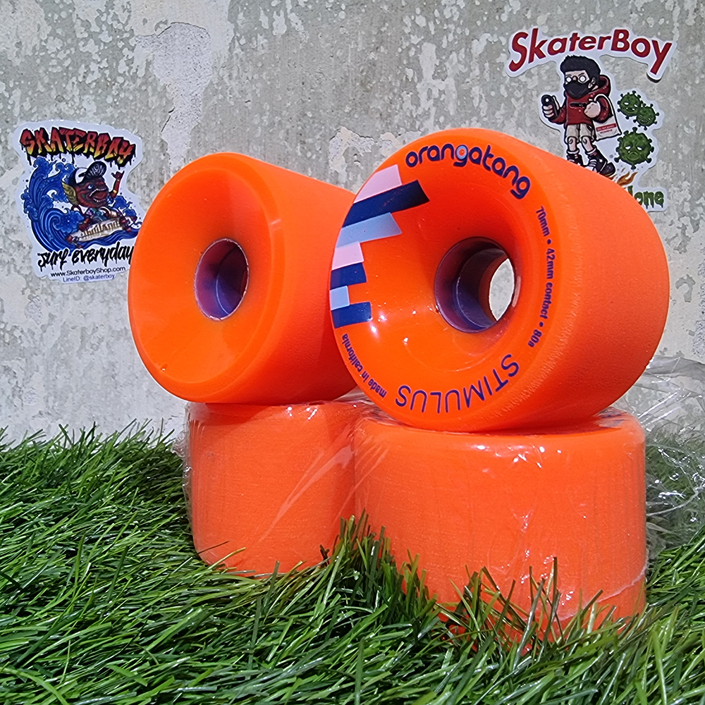 [0317] ล้อเซิร์ฟสเก็ต Orangatang รุ่น Stimulus ขนาด 70x42mm แบ่งขาย เกาะถนน snap ดี ลองบอร์ด