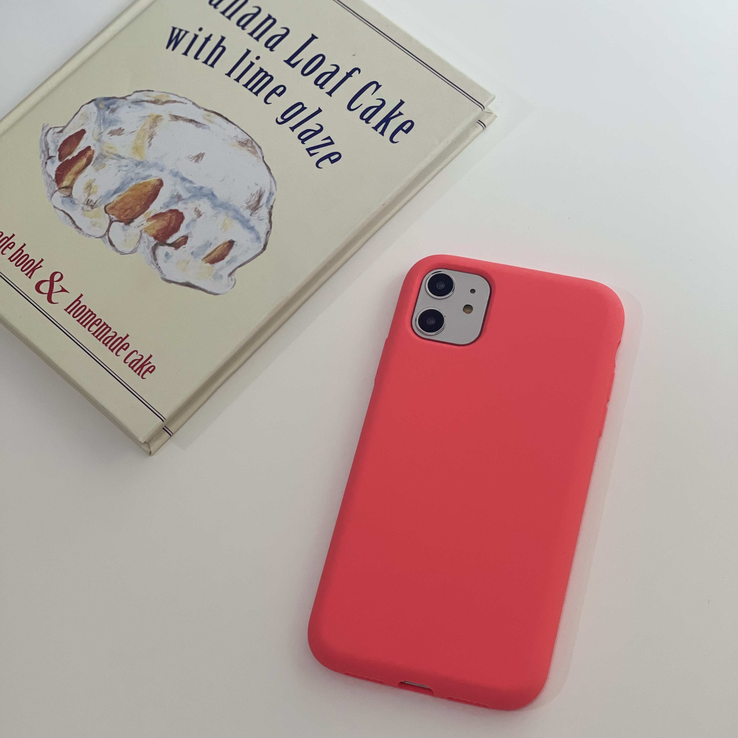 Silicone Case (coral colors)