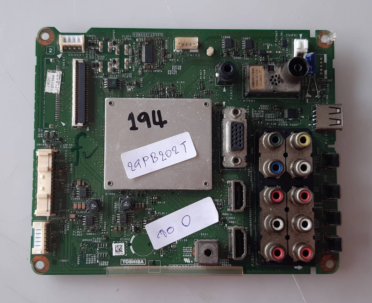 อันที่ 194 TOSHIBA 29PB202T ซีสเตร็ม V28A00145301 V28A00145300 30PIN ดีเทสแล้ว