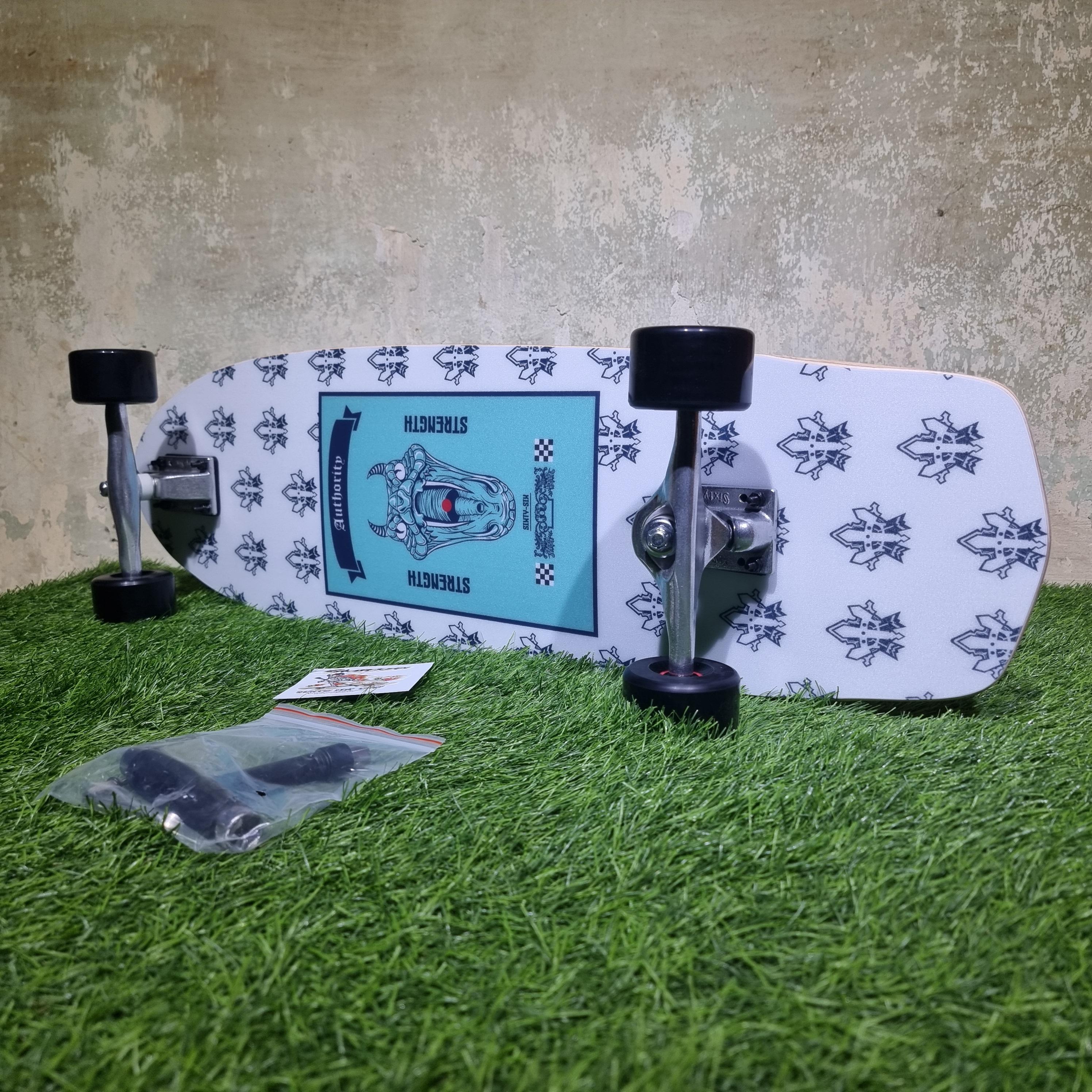 0202 Surfskate เซิร์ฟสเก็ต 66 sixty-six ขนาด 32-34" ทรัค บูชชิ่ง เล่นง่าย