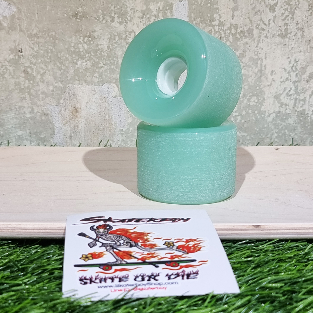 [0317] ล้อสเก็ตบอร์ด surf skate 70x45mm 80A เปิดหน้า สีพาสเทลขุ่น