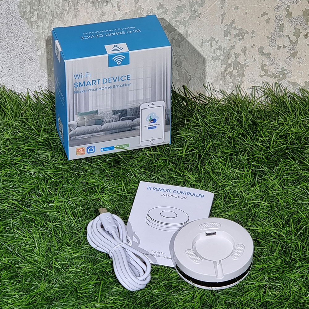 [1001] IR remote control เปิดแอร์ เปิดทีวี ผ่านมือถือ app Smart Life