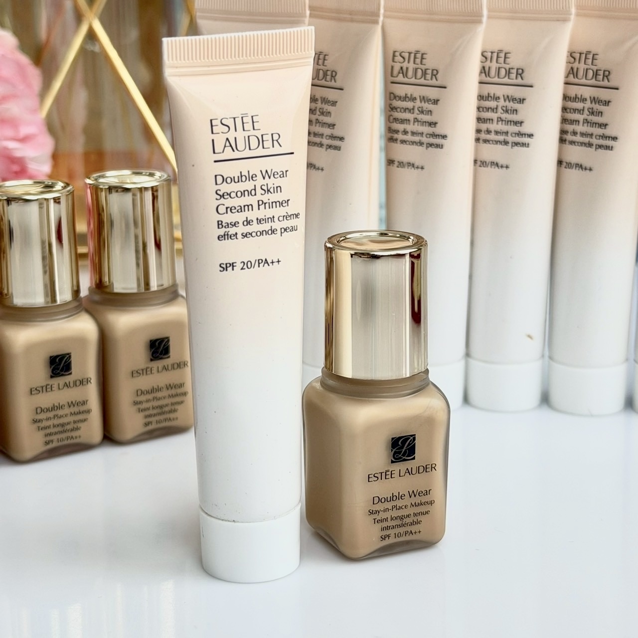 Estee Lauder Double Wear Second Skin Primer & foundation