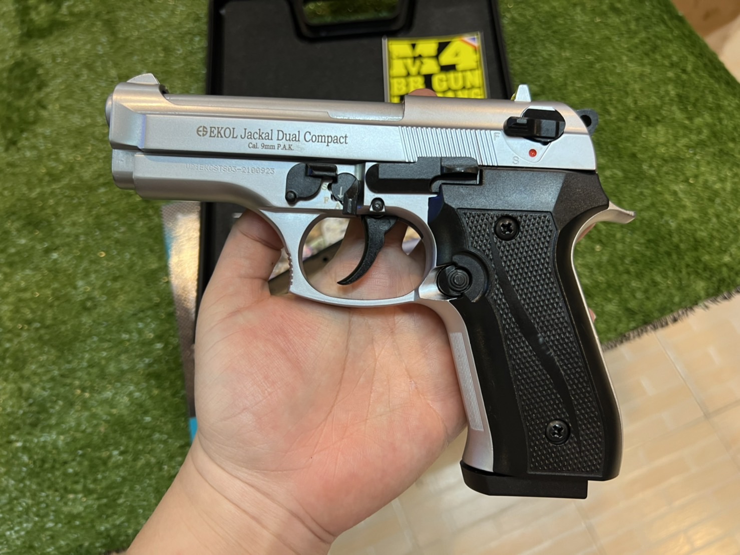 EKOL Jackal Dual Compact บรอนซ์เงิน