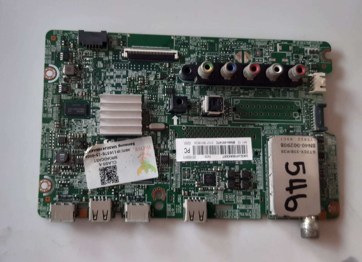 อันที่ 546 Samsung UA32J4100AK ซีสเตร็ม BN94-08147C ดีเทสแล้ว