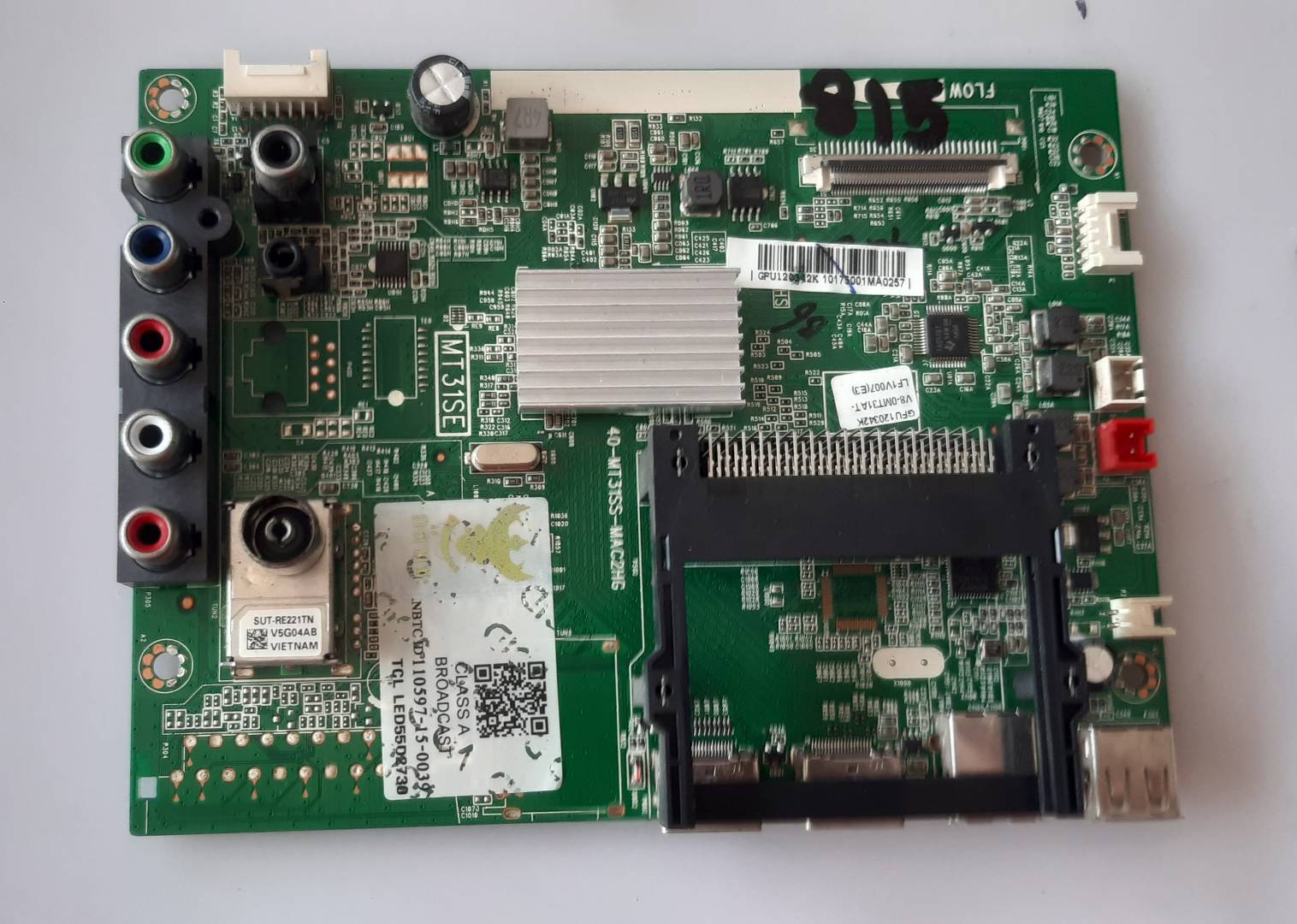 อันที่ 815 TCL 55D2730 ซีสเตร็ม MT31SE 40-MT31SS-MAC2HG ดีเทสแล้ว