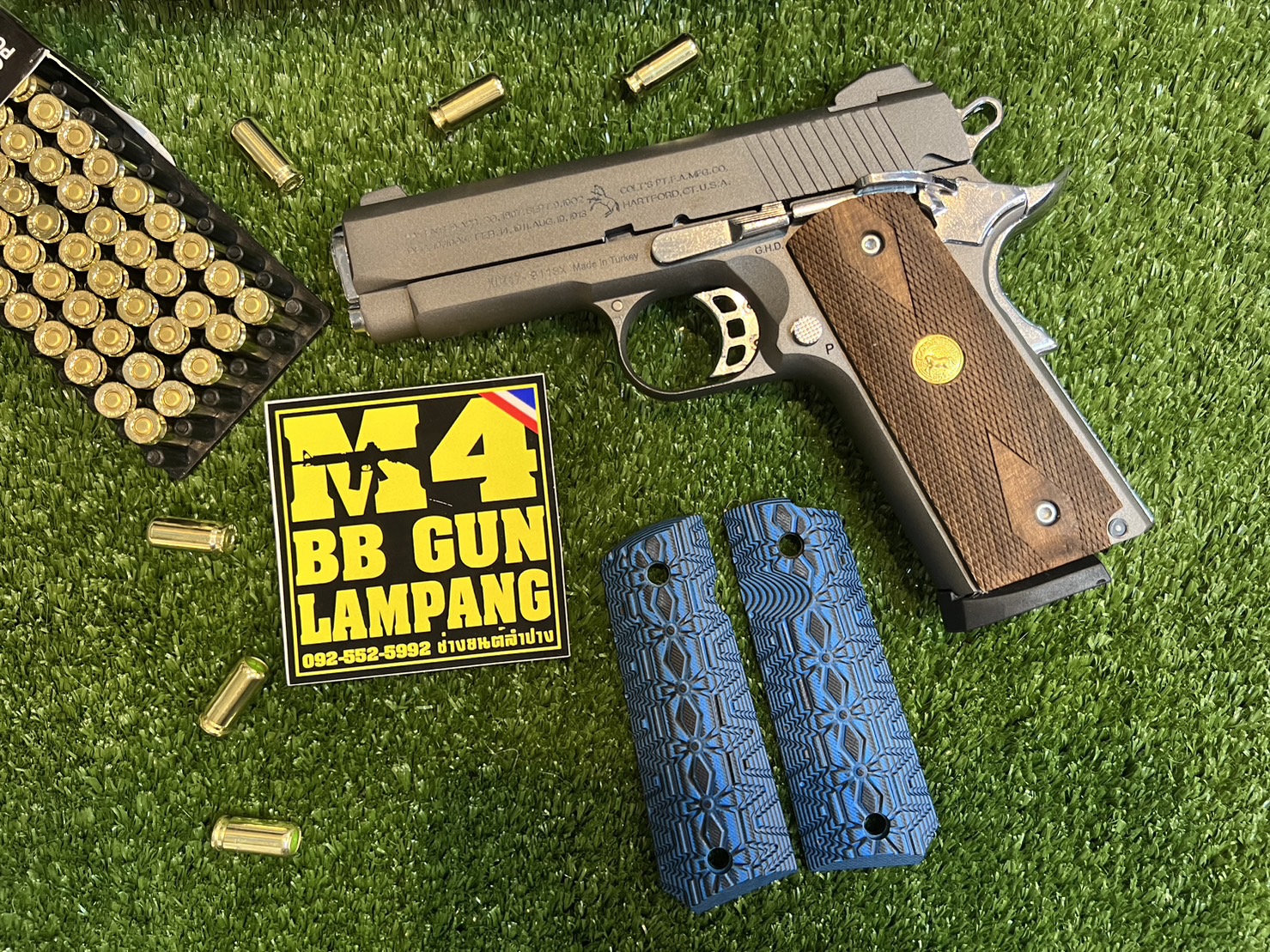 KUZEY M1911 ลาย 100 YEARS ลำกล้อง 4" สโมค