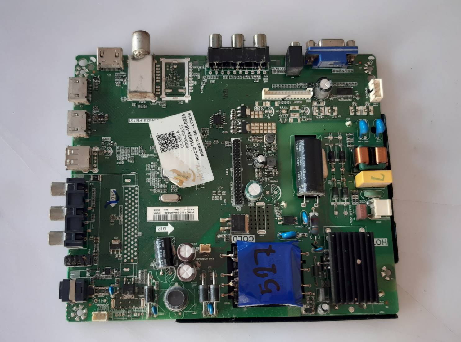อันที่ 527 ACONATIC AN-LT3216 ซีสเตร็ม TP.MS3463S.PB751 ดีเทสแล้ว