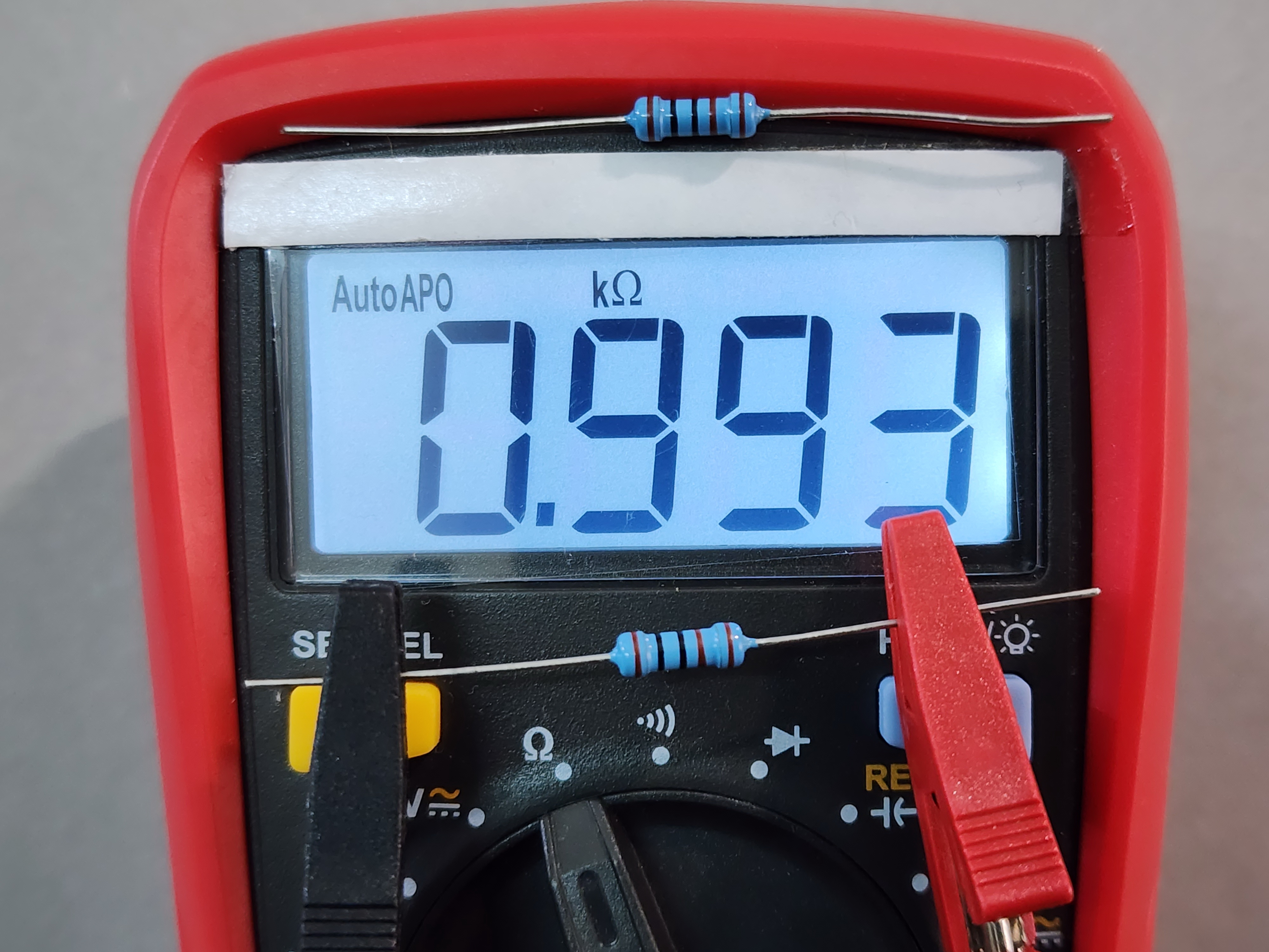 ตัวต้านทาน 1K Ohm ±1% 5 แถบสี