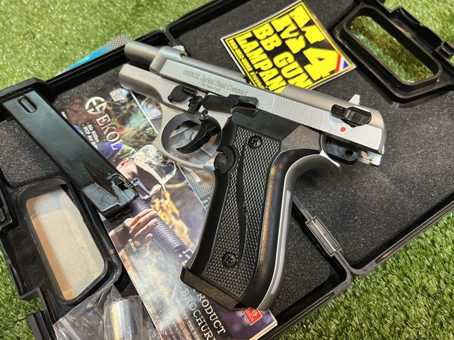 EKOL Jackal Dual Compact บรอนซ์เงิน