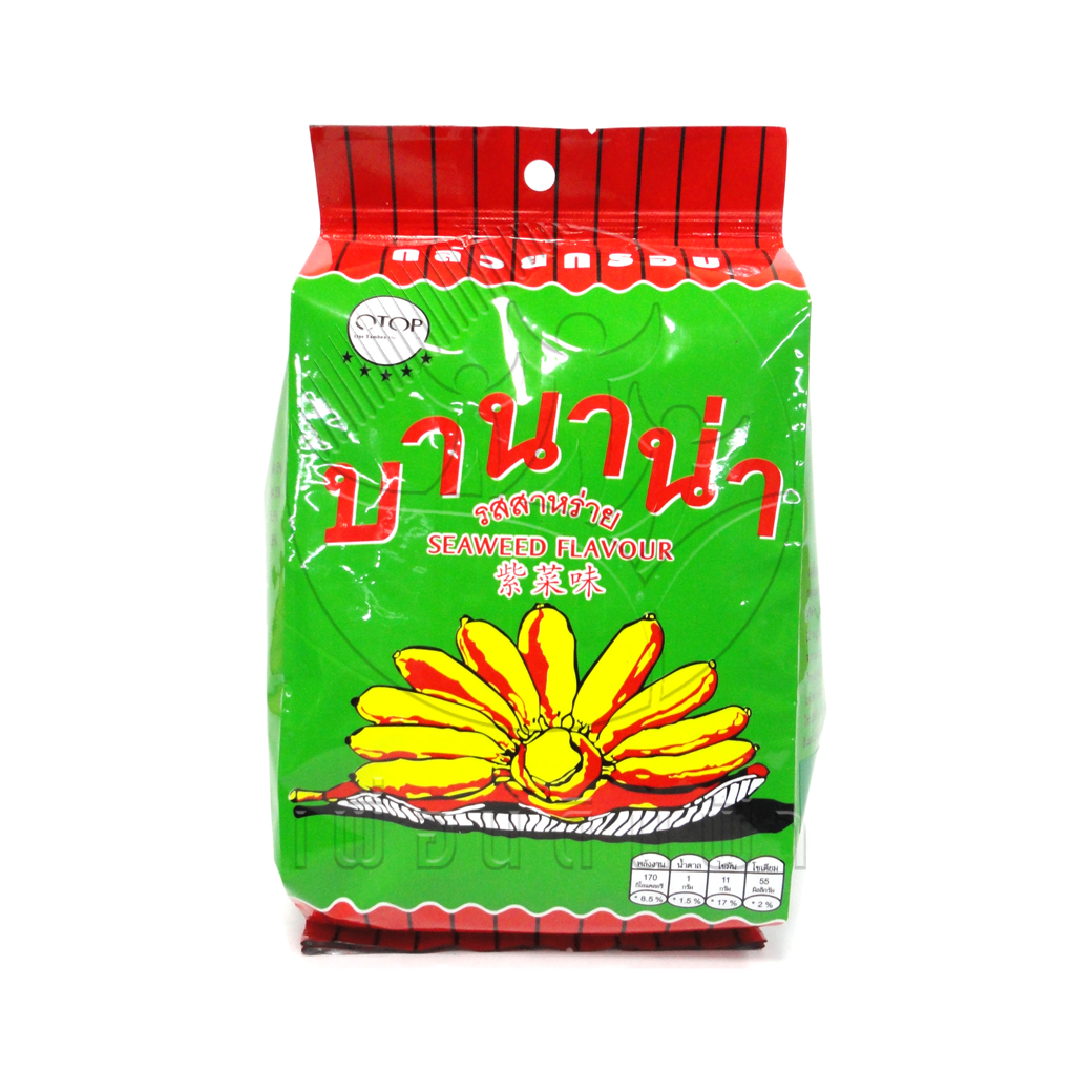 [บานาน่า] กล้วยทอดกรอบ รสสาหร่าย (Seaweed Flavour) 68g.