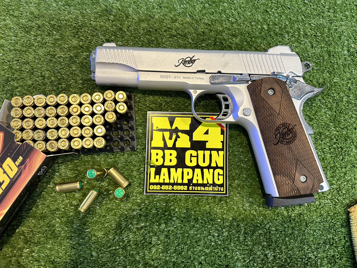 KUZEY M1911 ลาย KIMBER ลำกล้อง 5" สีซาติน