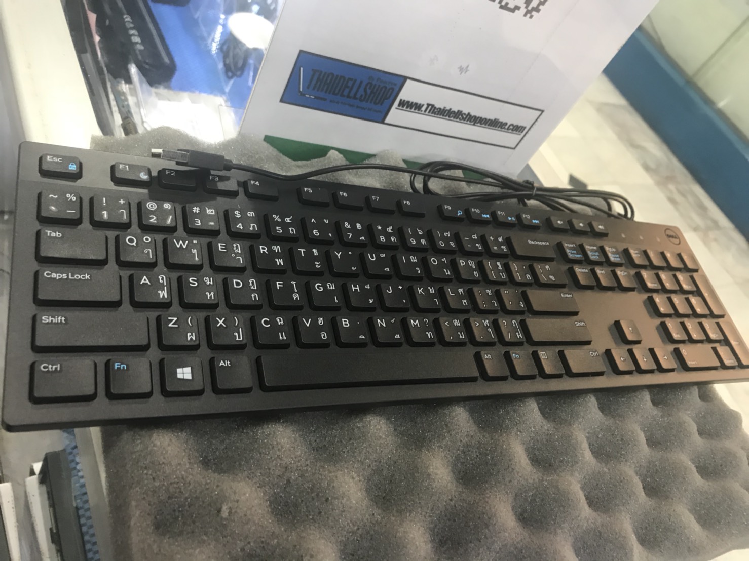Dell Multimedia Keyboard (Thai/Eng) - KB216 (ของแท้Dell)