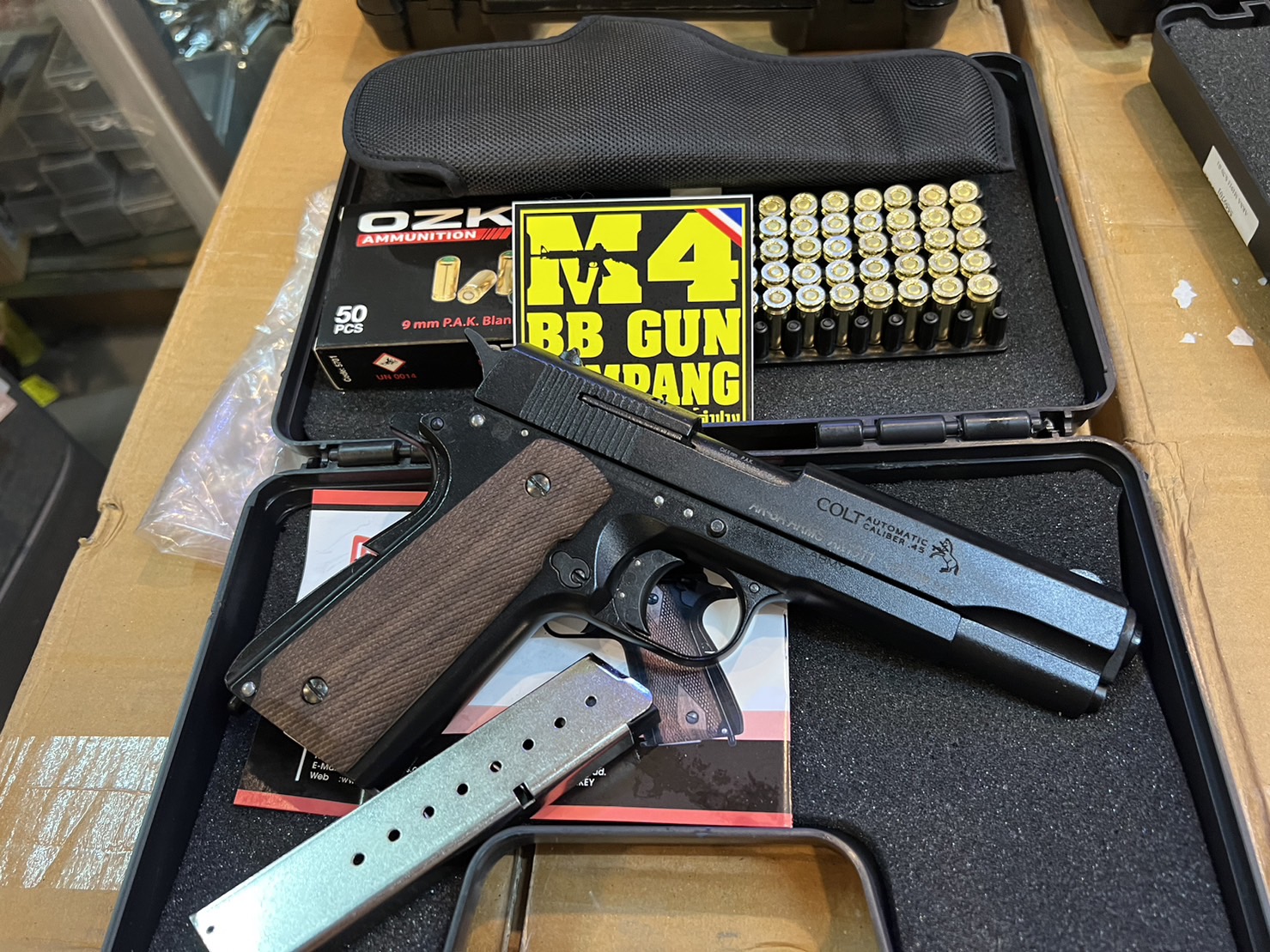 AKSA COLT 1911 ลาย Series 80 สีดำ