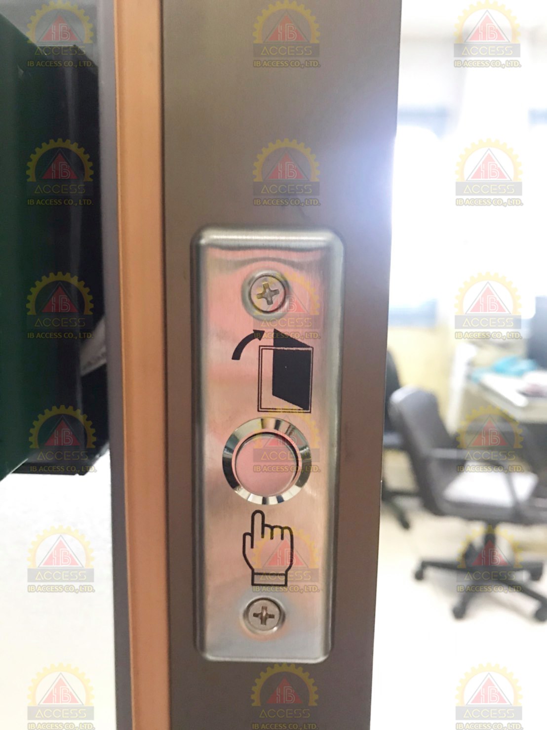 Exit Switch Button วัสดุสแตนเลส