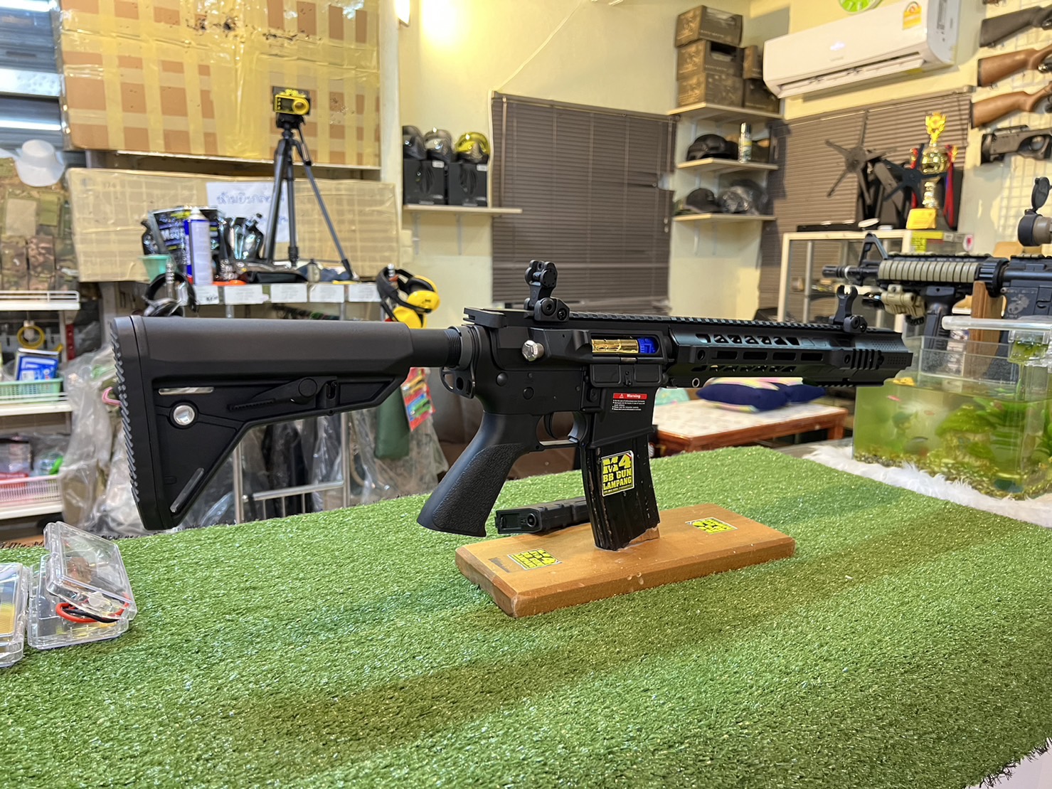 E&C 839 S2 : SAI GRY AR-15 SBR บอดี้โลหะ