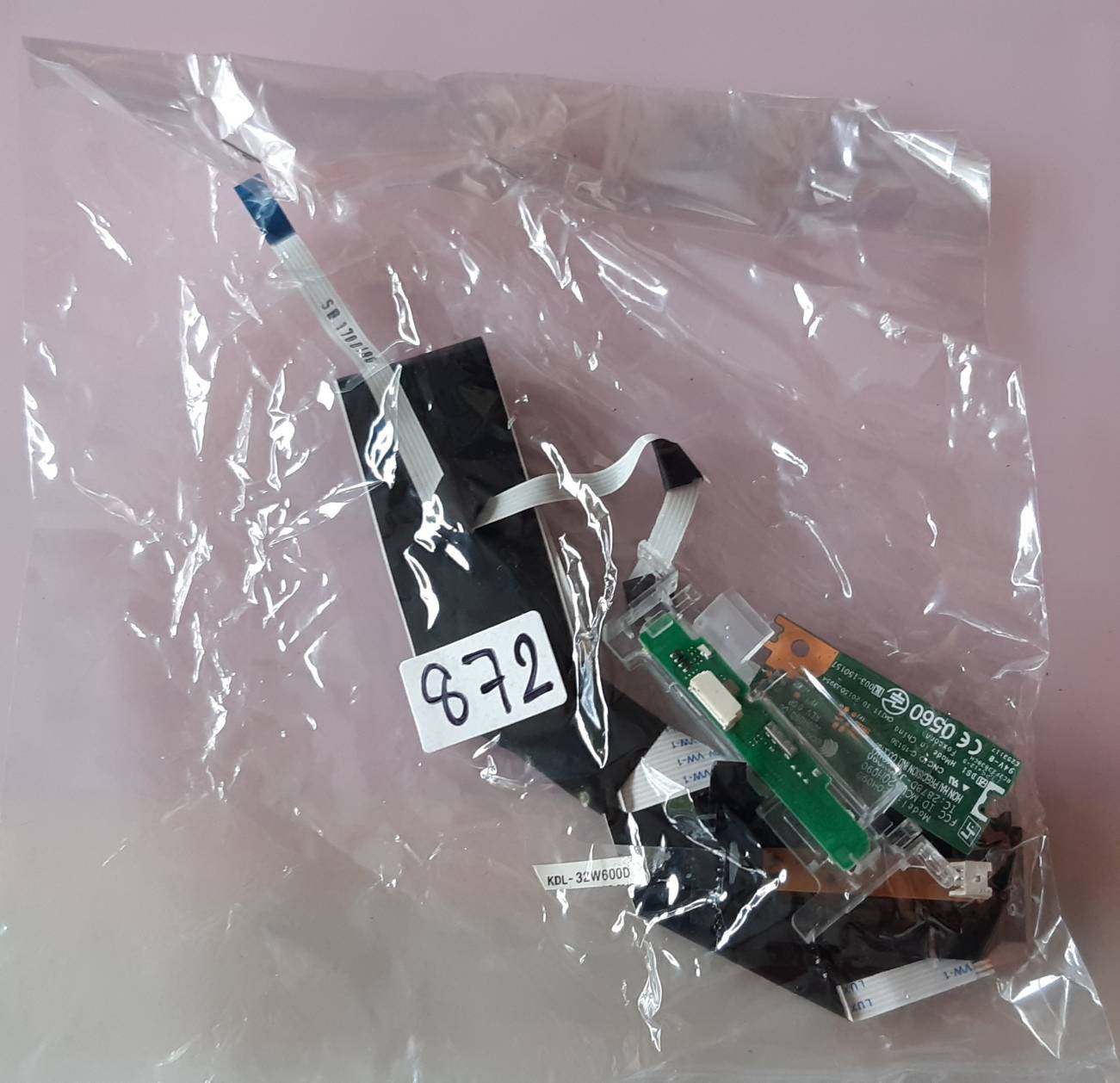 ชุดสายแพร 872 SONY KDL-32W600D