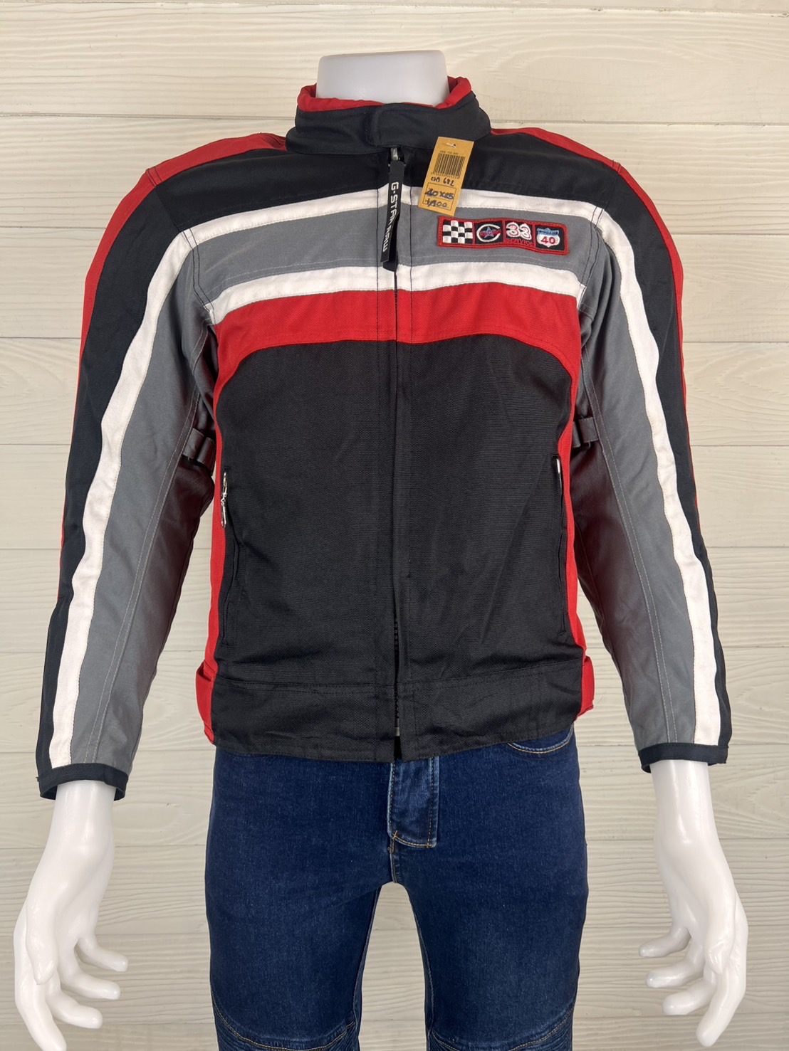 เสื้อขี่มอเตอร์ไซด์( มือสอง) CSA 682 : อก 40" ยาว 25" (S) Held