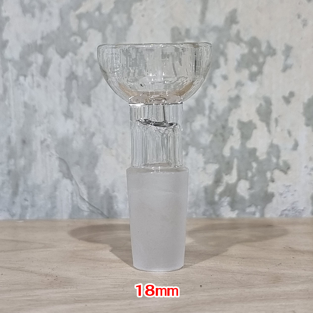 [1005] บัวผัน แก้ว ข้อต่อ 2ขนาดมาตราฐาน 14mm 18mm ทรง Bowl จุใส่ได้เยอะ