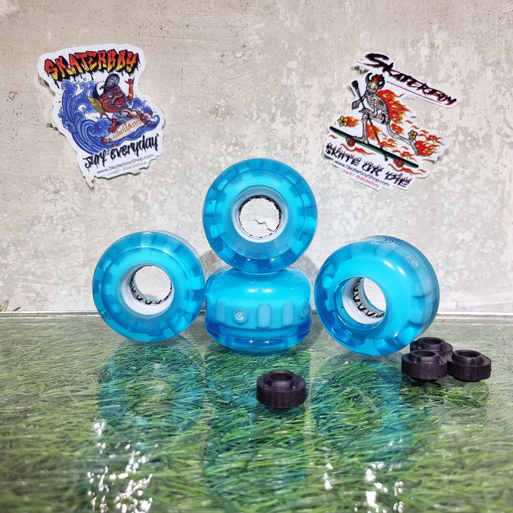 [0315] ล้อ Roller skate ไฟRGB ขนาด54x36mm 82A HighRebound78% PU