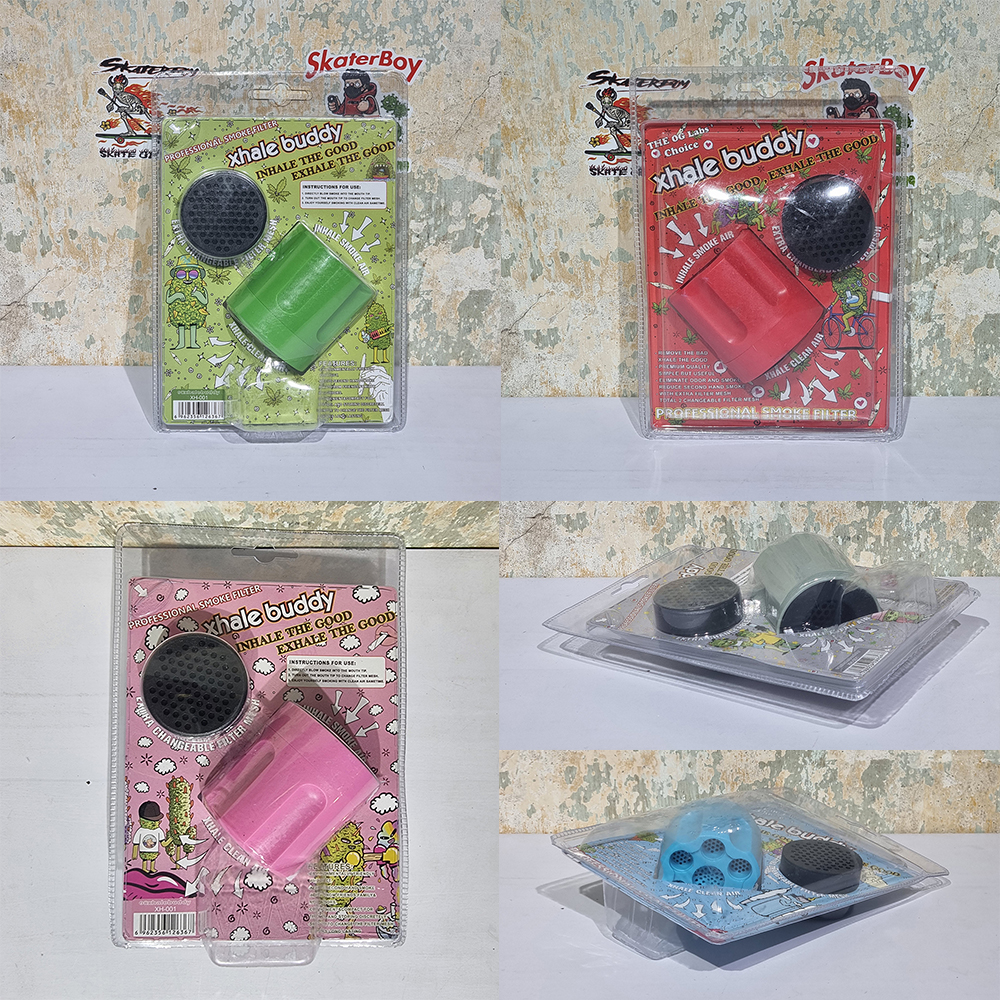 [1007] smoke buddy xhale buddy กรองควัน เก็บควัน เก็บกลิ่น ฟอกอากาศ เปลื่องกรองได้ carbon filter ในรถ