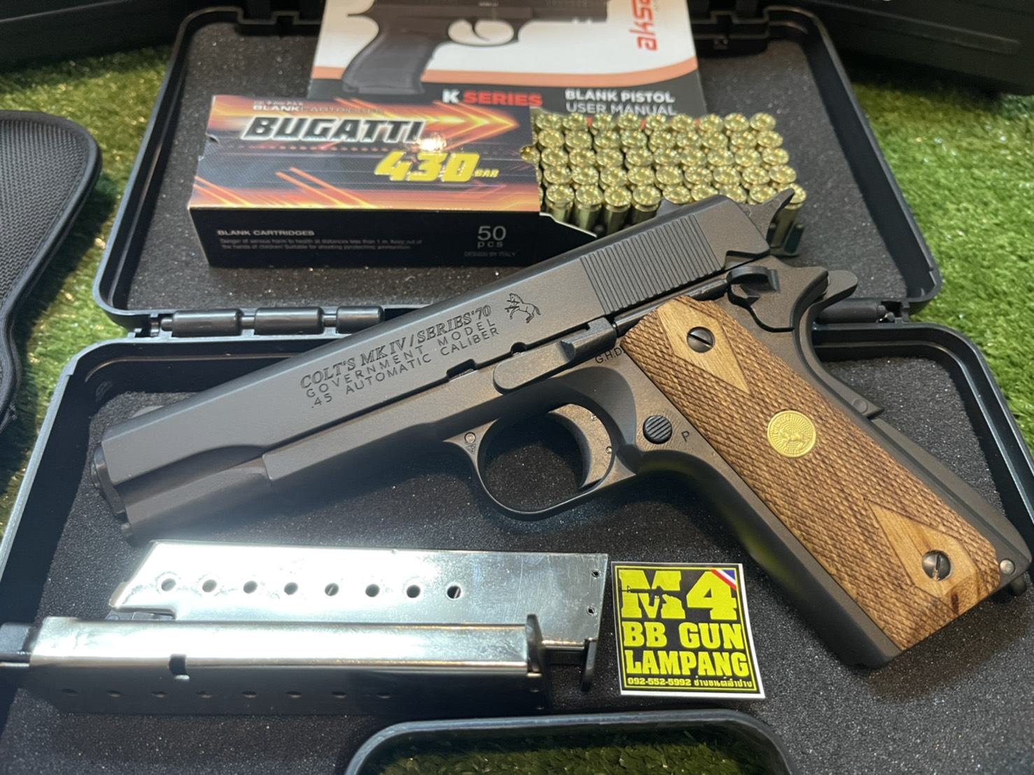 AKSA COLT 1911 ลาย Series 70 สีดำ