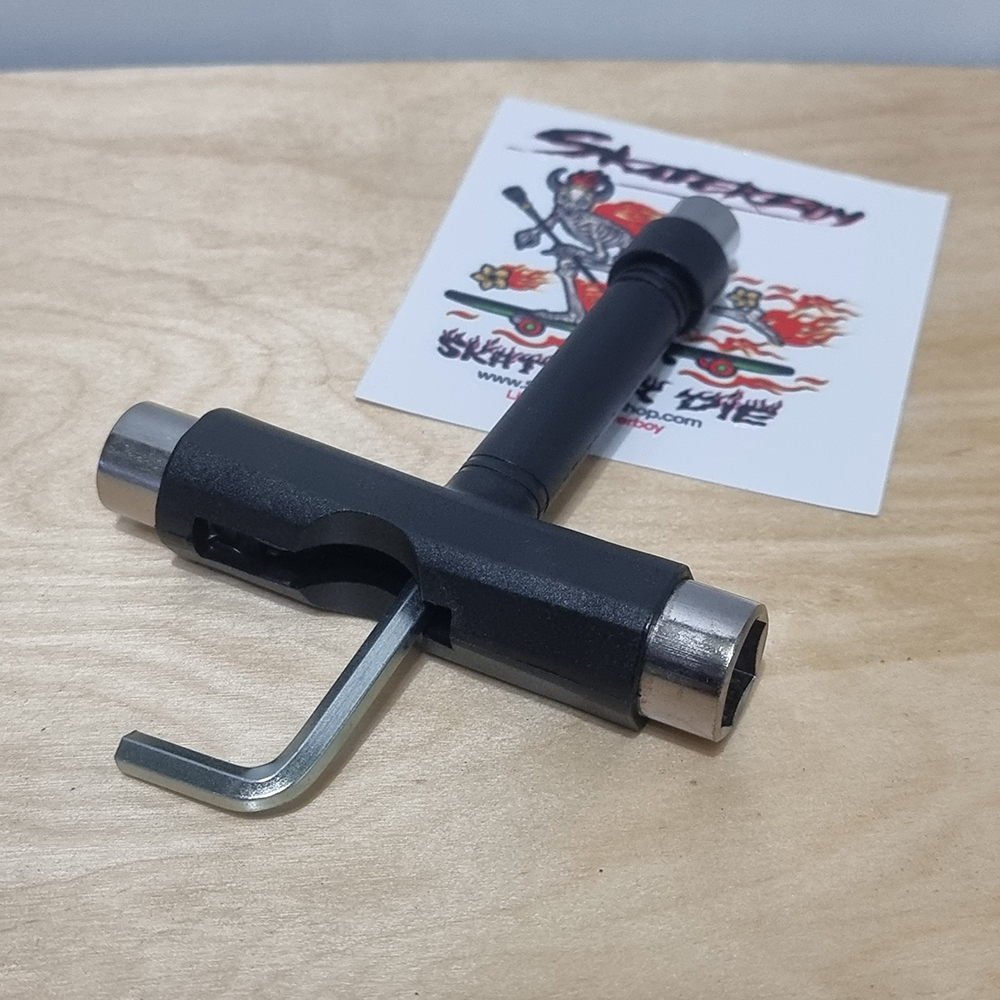 [0320] ประแจตัวที skate tool ไขน็อต ยึดทรัค ยึดล้อ ยึดคิงพิน สเก็ตทูลสำหรับสเก็ตบอร์ด