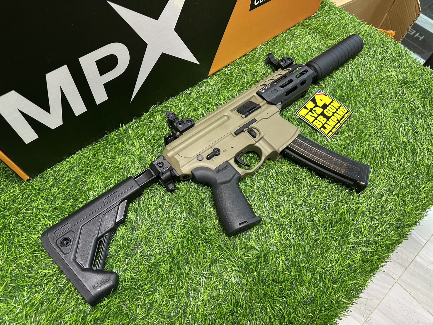 MPX MI 4.5” Tan