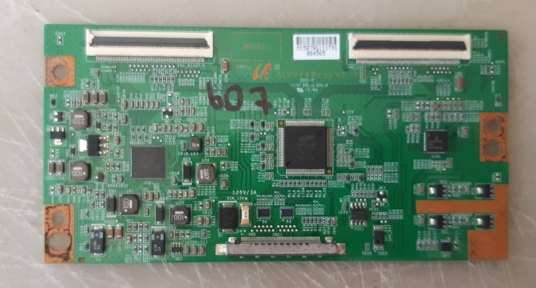 อันที่ 607 Samsung LA32D550K7R ทีคอน S100FAPC2LV0.2 51PIN เสียบ ดีเทสแล้ว
