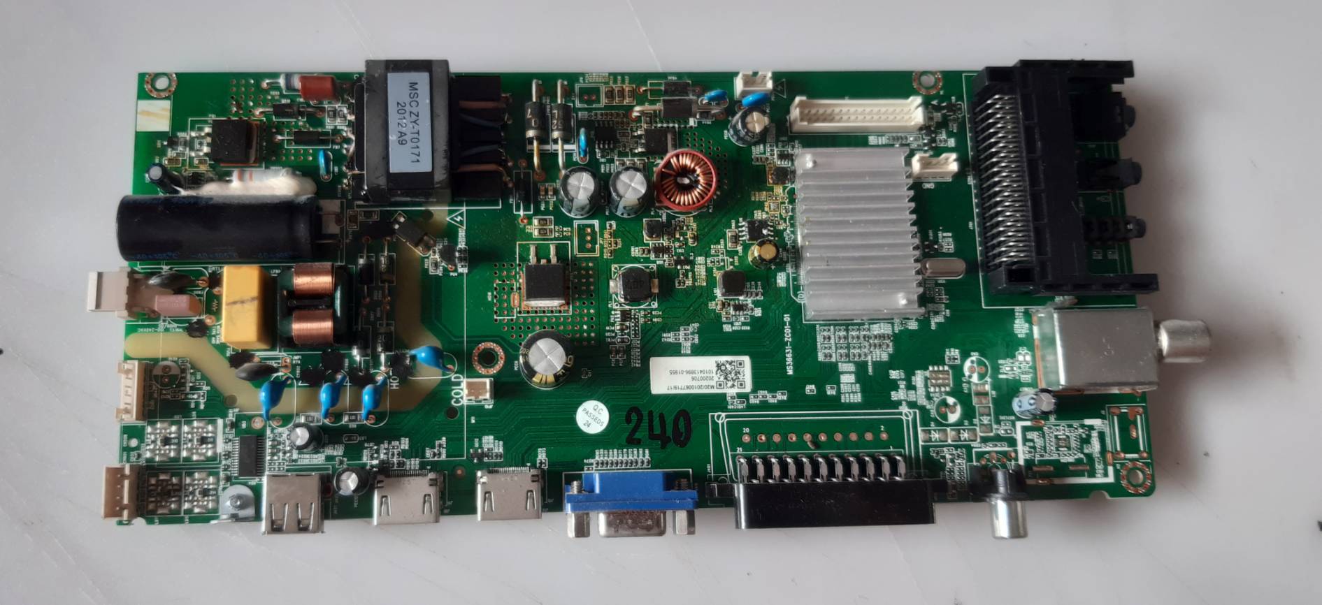 อันที่ 240 HAIER LE32K6000 ซีสเตร็ม MS36631-ZC01-01 ดีเทสแล้ว