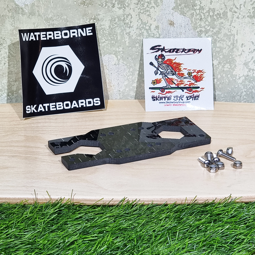 [0311][US] แผ่นปรับระยะห่างล้อ 3.5นิ้ว Waterborne วัสดุไฟเบอร์แท้ หนา เหนียว ทน น้ำหนักเบา ใช้งานหนักได้ wheel base