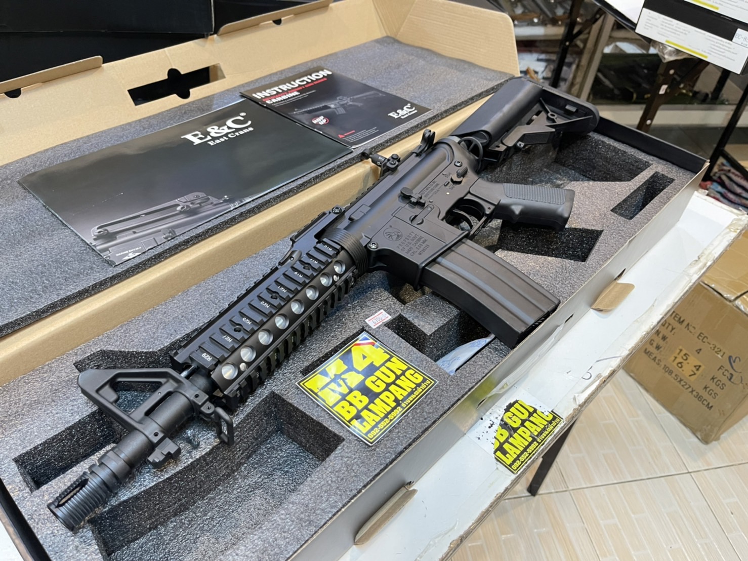 E&C 305 S2 : M4 RAS II บอดี้โลหะ Gen 2