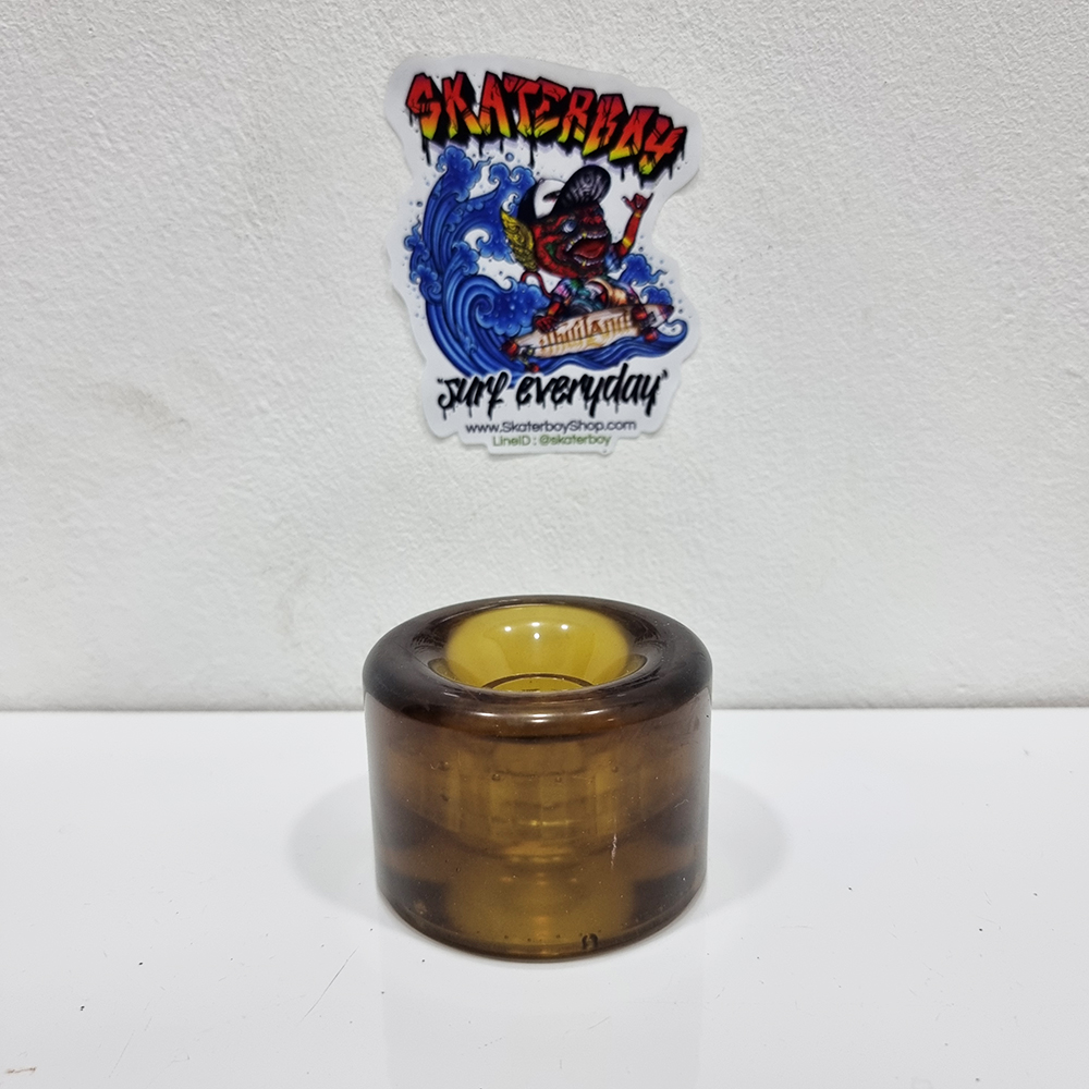 [0317] ล้อโพลียูริเทนเหลืองอำพันในตำนาน ขอบมน 70x50mm 78A ล้อสเก็ตบอร์ด