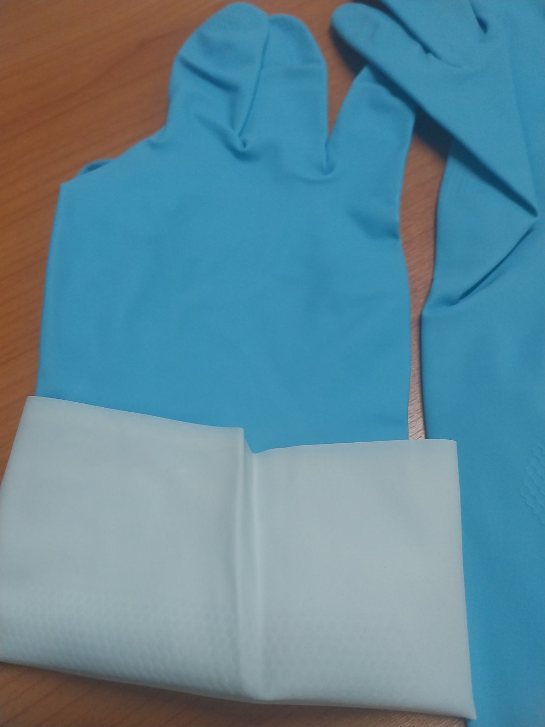 [ยกโหล 12 คู่] HDBY ถุงมือเฮฟวีดิวตี้ไนไตร ยาว 13 นิ้ว หนา 14 มิล ฝ่ามือหยาบแบบรังผึ้ง แบรนด์ ดูราเซฟ