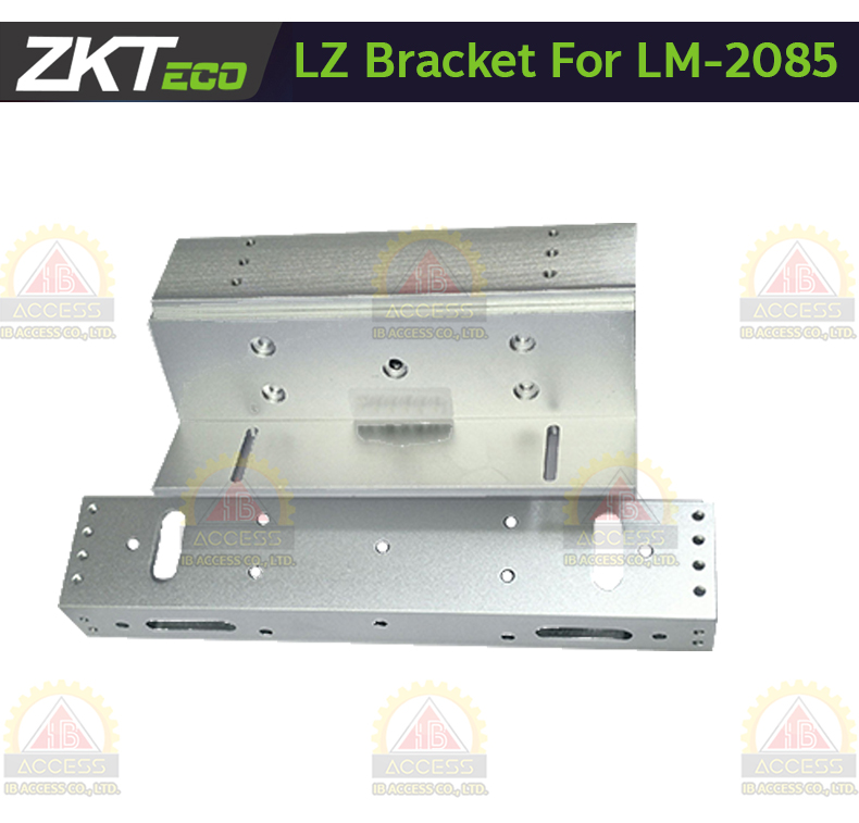 Magnetic Lock 600lbs. ยี่ห้อ ZKTeco รุ่น LM-2805 พร้อม LZ Bracket