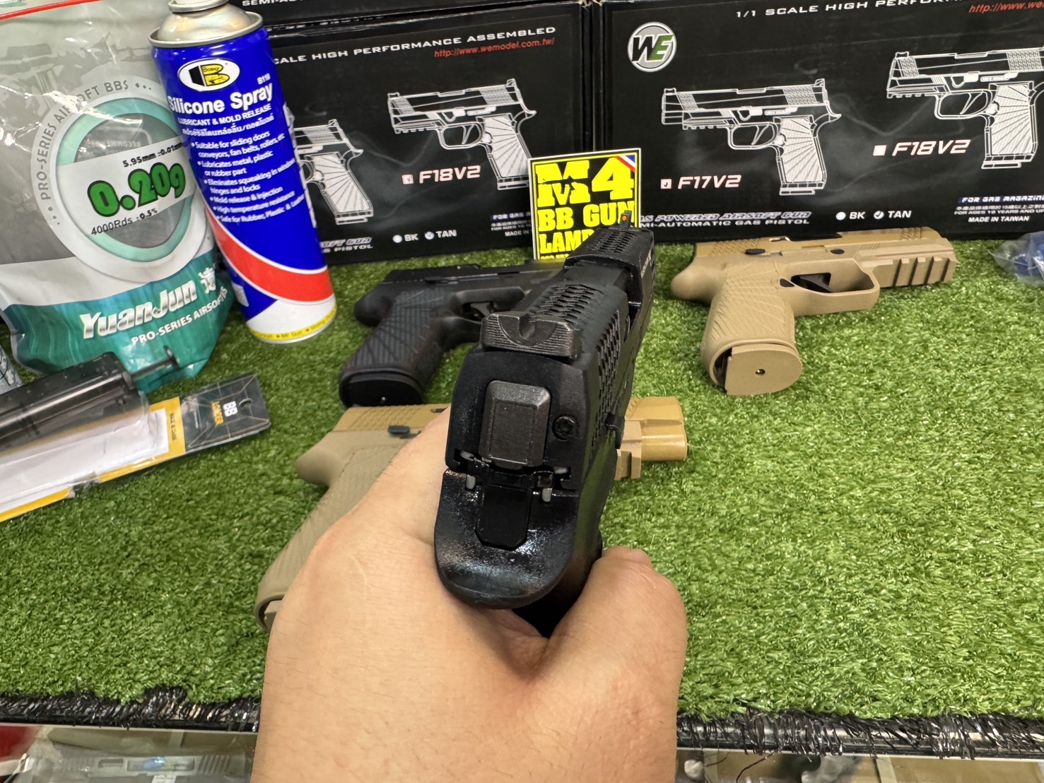 WE F17V2 P320 WILSON COMBAT(BLACK)