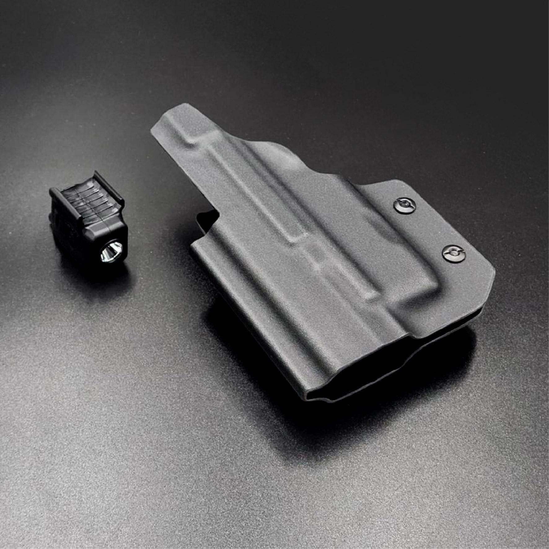 ไฟฉาย Warriorland SL-1 + ซองพกใน Kydex (Springfield Hellcat) (K2460)