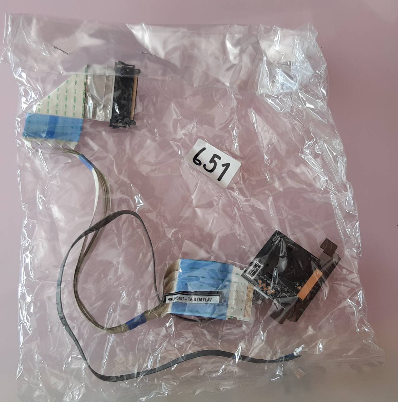 ชุดสายแพร 651 LG 49LF510T