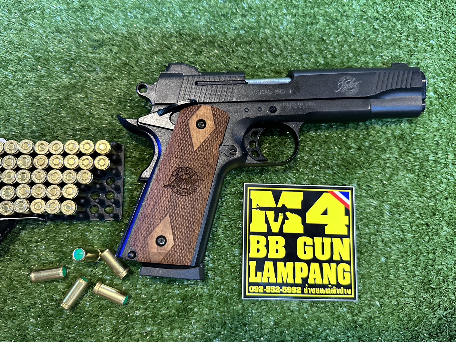 KUZEY M1911 ลาย KIMBER ลำกล้อง 5" สีดำ