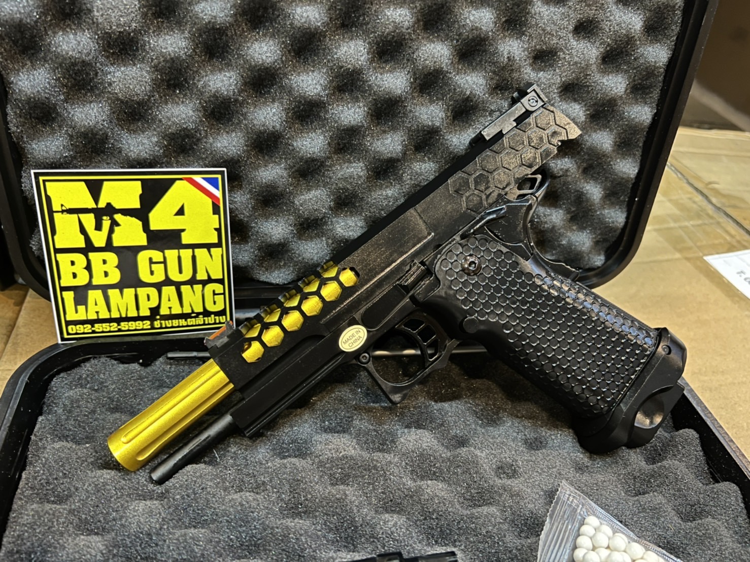 Golden Eagle GE3339-Hi-Capa 5.1 HIVE ท่อทอง