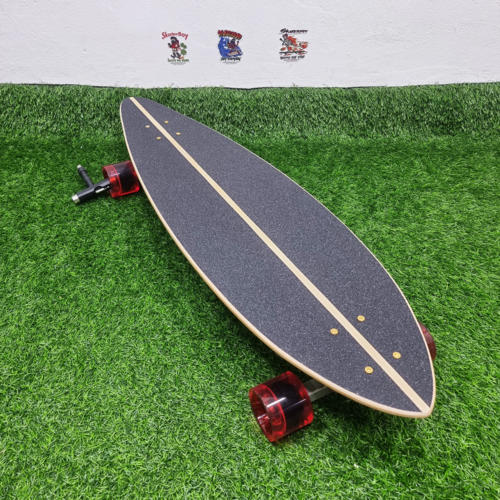 0202 RareAnt Surf skate บอร์ด 36x9.5 นิ้ว ทรัคบูชชิ่ง CX4 ล้อ 70mm เซิร์ฟสเก็ต ยาว ทรงหยดน้ำ