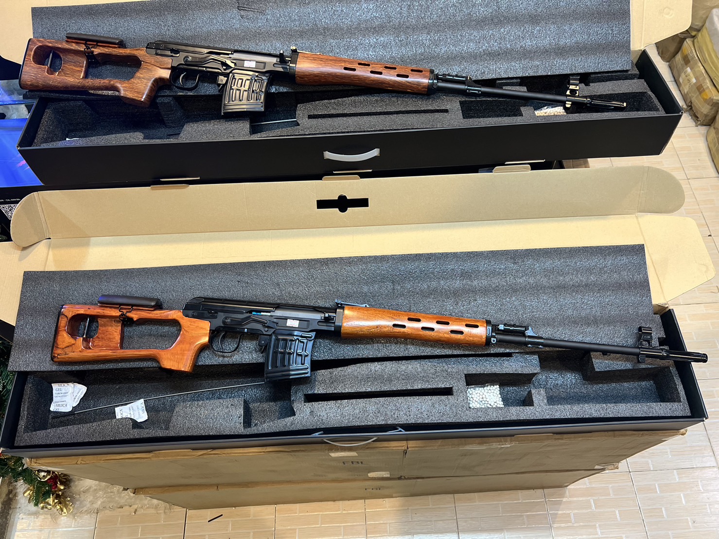 A&K Svd-MW-SP พลาสติกลายไม้ ชักยิง