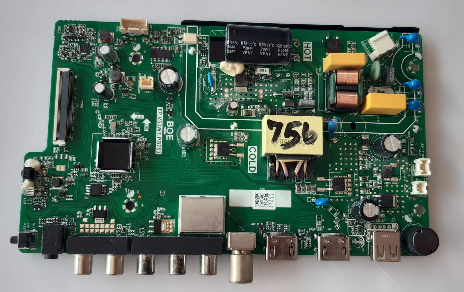 อันที่ 756 Aconatic 32HD511AN ซีสเตร็ม TP.V53WT.PB753 ดีเทสแล้ว