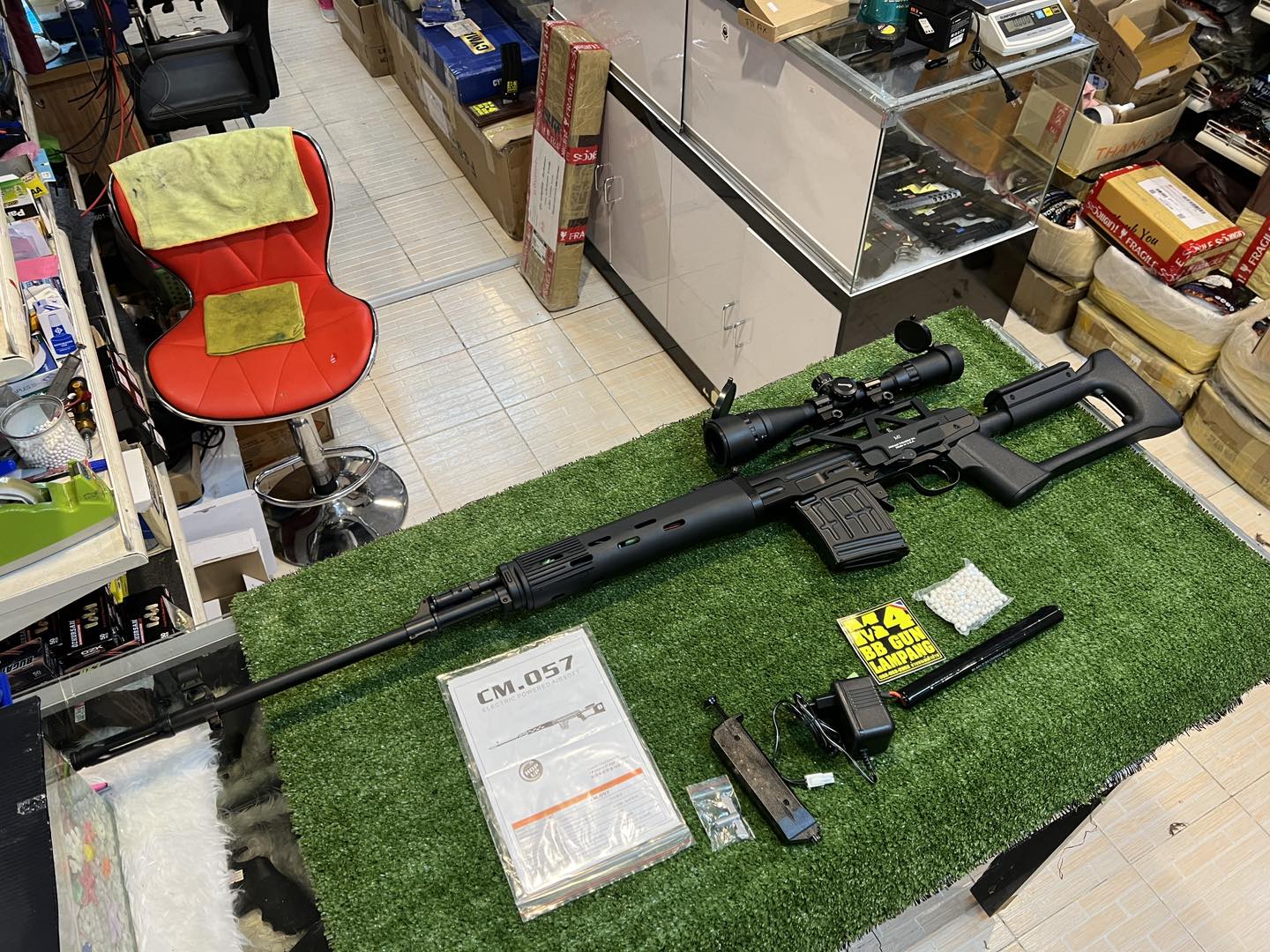 CYMA รุ่น CM.057 SVD BK